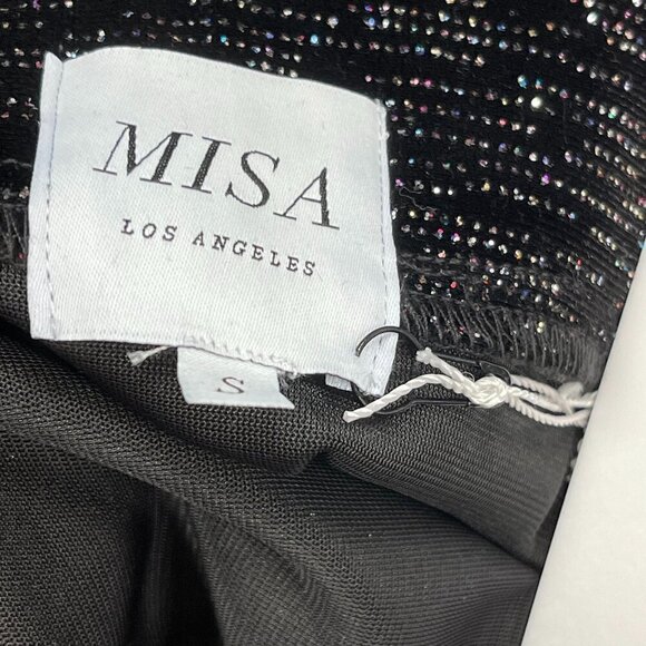 Misa Los Angeles Ekat Knit Skirt in Rainbow Astral Dusted, Size Small - NWT - Picture 7 of 9